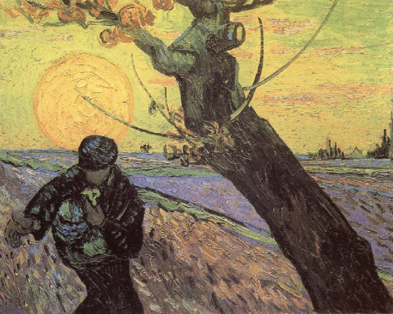 Vincent Van Gogh The Sower Norge oil painting art